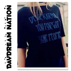 NWT Daydream Nation/ Dolls Kill Dear Karma Tee